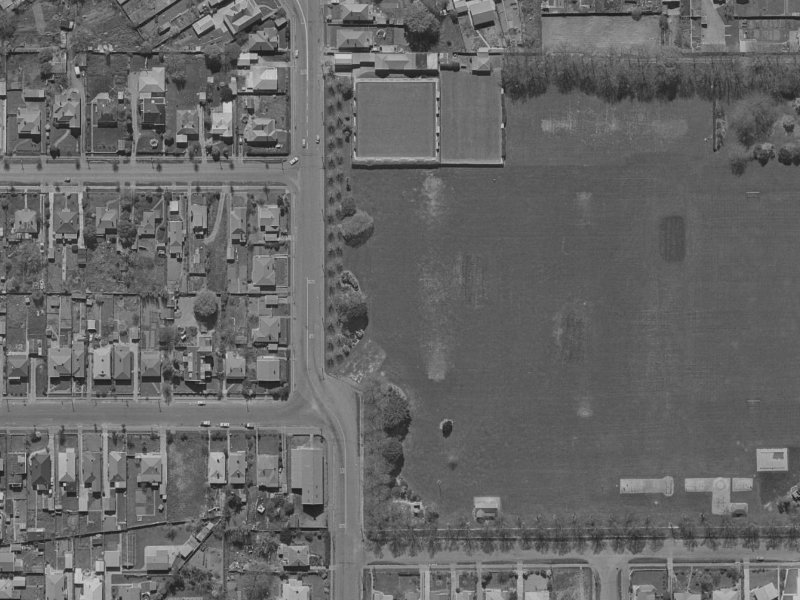 9 Forfar Street from the air, 1970-1974