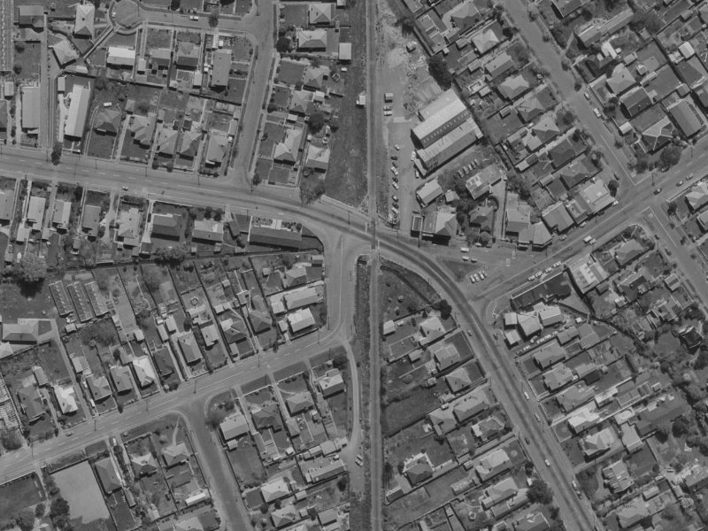 125 Jeffreys Road from the air, 1970-1974