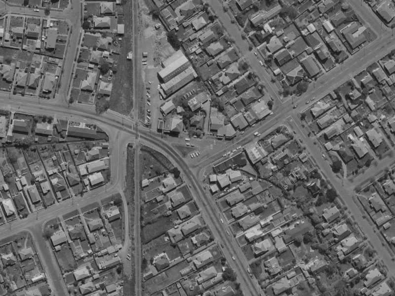 5 Normans Road from the air, 1970-1974