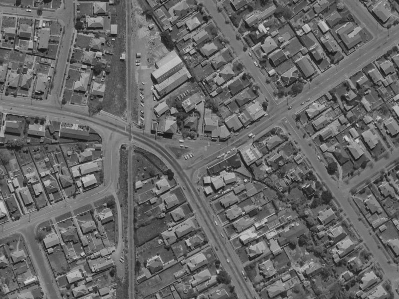 4 Normans Road from the air, 1970-1974