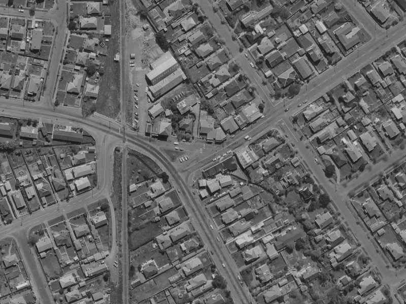6 Normans Road from the air, 1970-1974