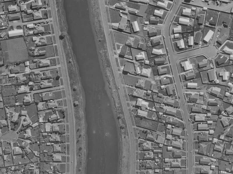 1030 Avonside Drive from the air, 1970-1974