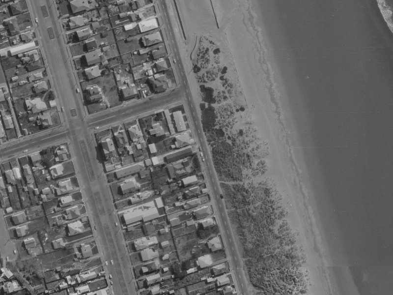245B Marine Parade from the air, 1970-1974