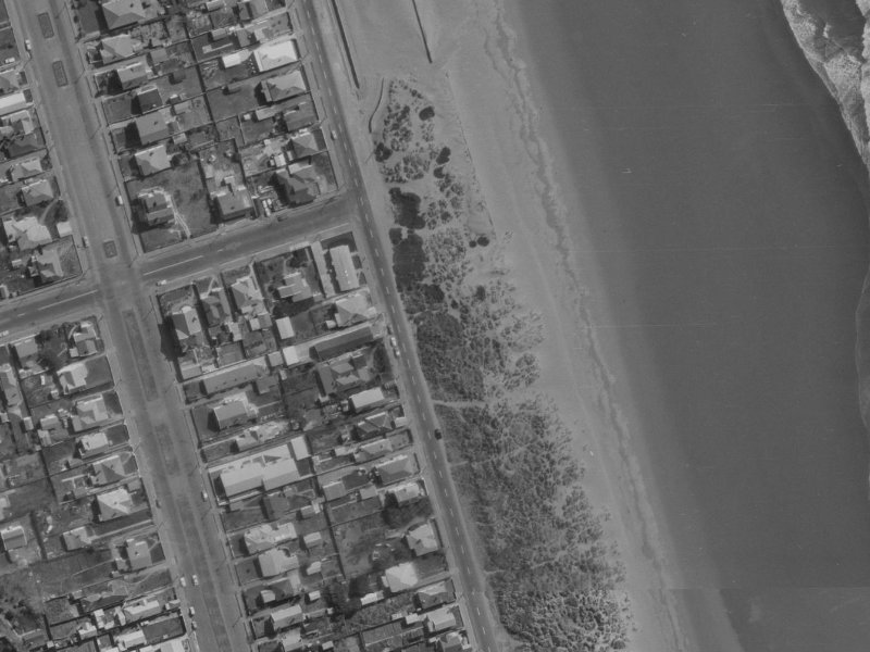 243 Marine Parade from the air, 1970-1974