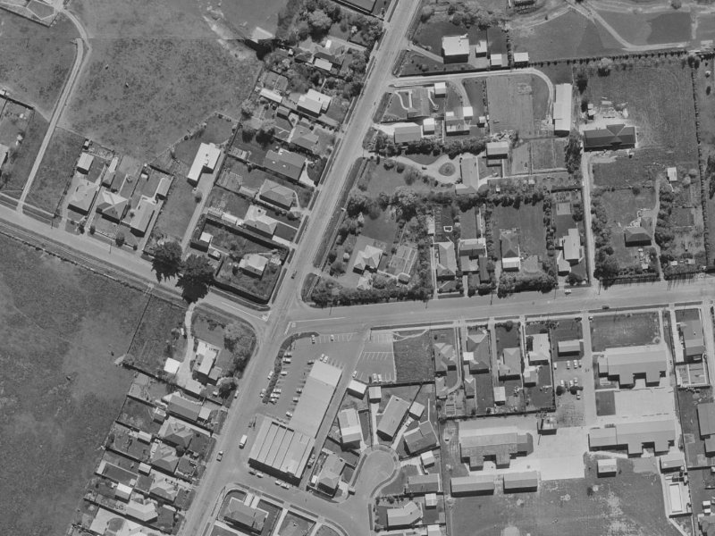 56 Merrin Street from the air, 1970-1974