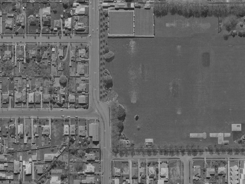 4 Forfar Street from the air, 1970-1974