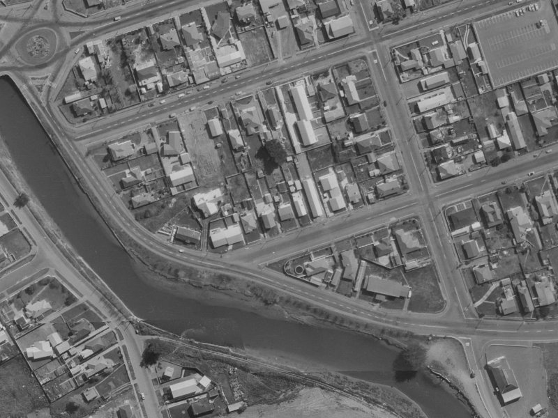60 Collingwood Street from the air, 1970-1974