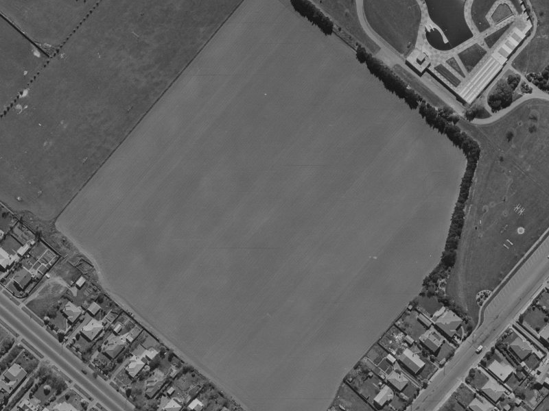 16 Chateau Drive from the air, 1970-1974