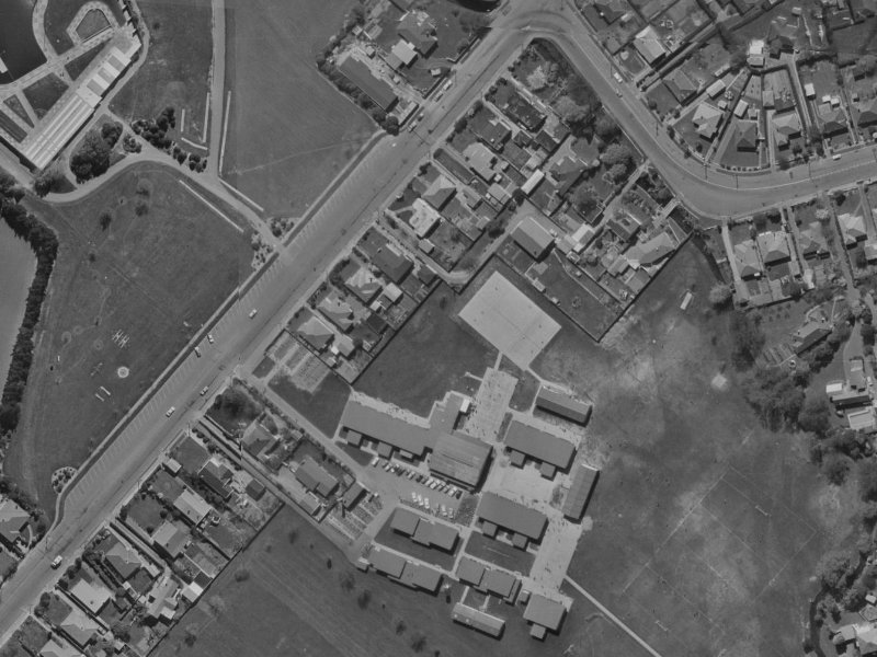 294 Ilam Road from the air, 1970-1974