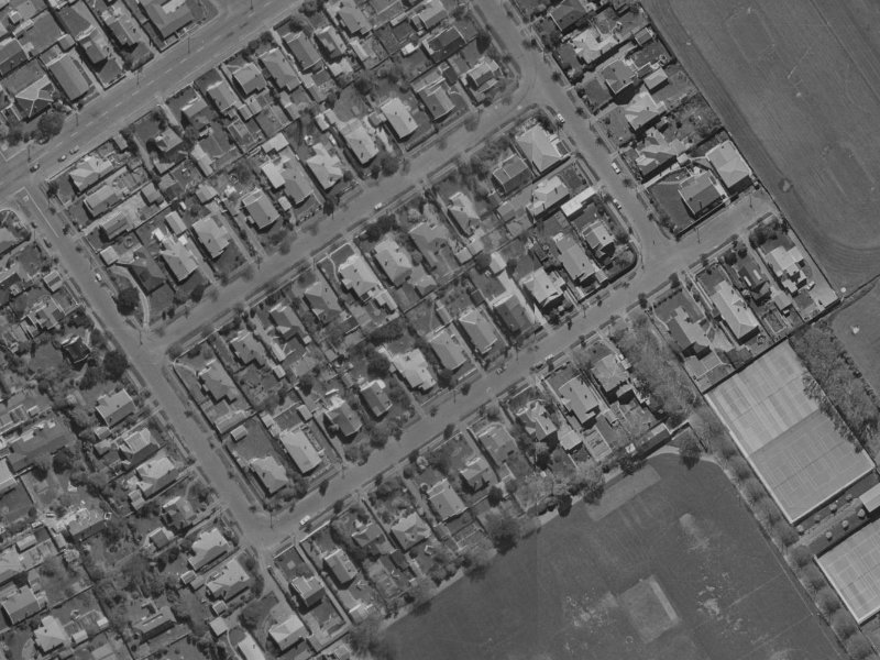 Saint Andrews Square from the air, 1970-1974