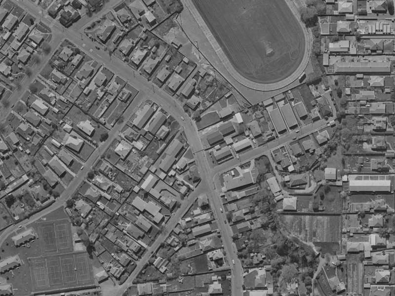 73 Dover Street from the air, 1970-1974