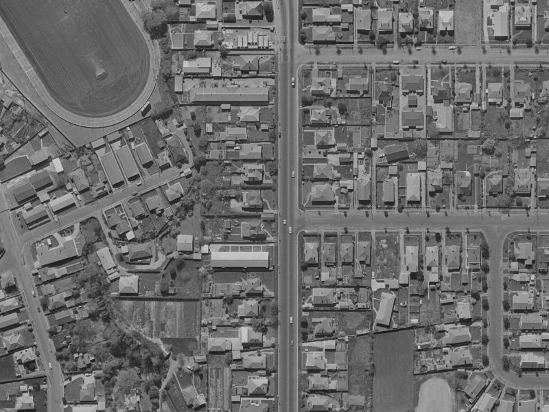71 Cranford Street from the air, 1970-1974