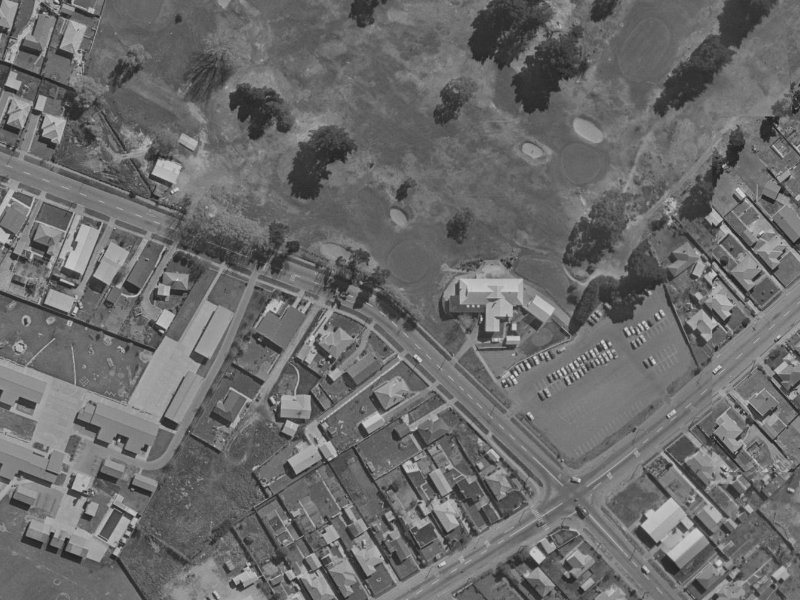 149 Breezes Road from the air, 1970-1974