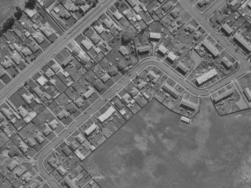 43 Aldershot Street from the air, 1970-1974