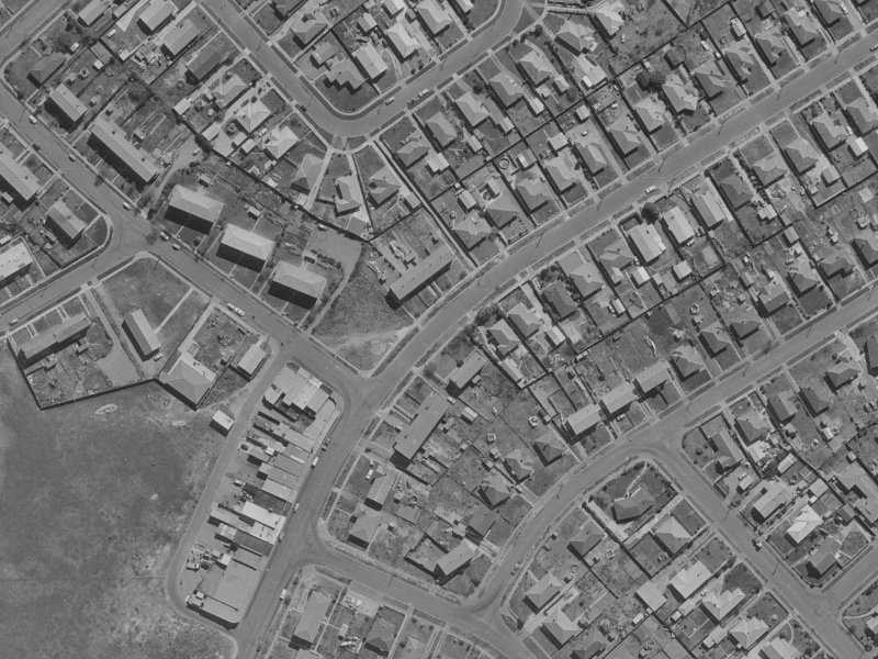 78A Hampshire Street from the air, 1970-1974