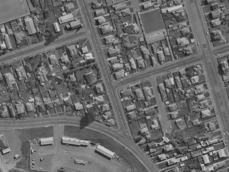50 Union Street from the air, 1970-1974