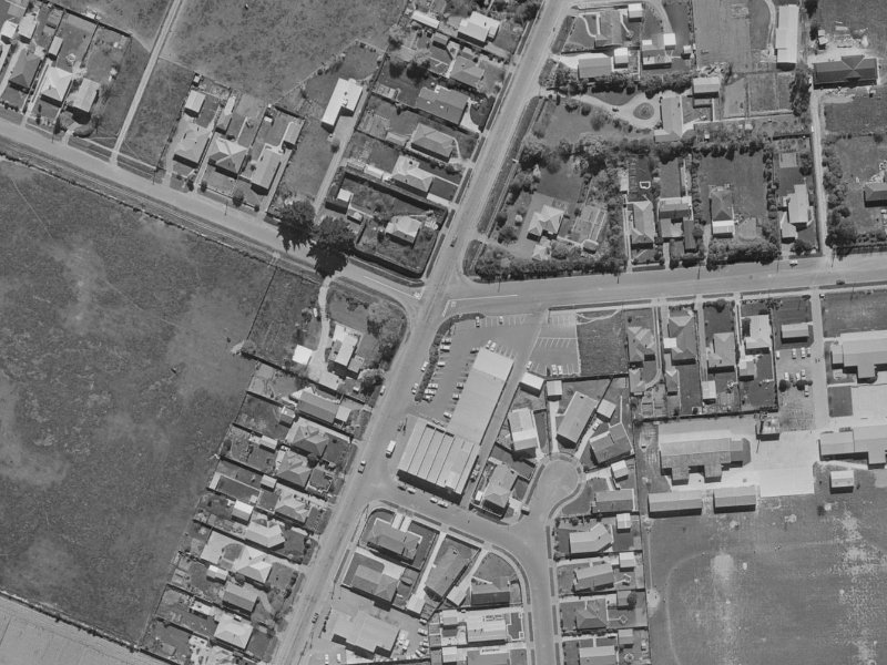 218 Withells Road from the air, 1970-1974
