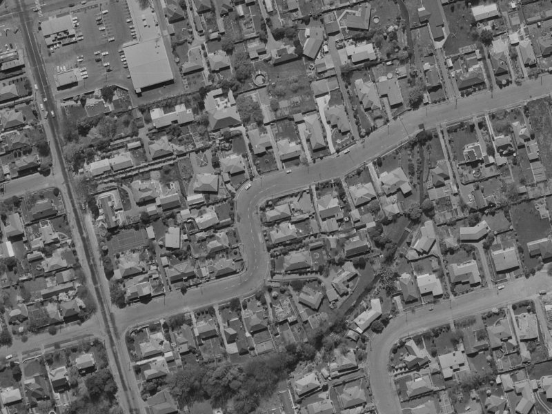 52 Wai-Iti Terrace from the air, 1970-1974
