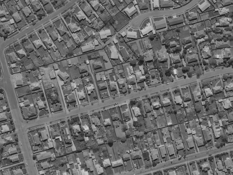 23 Taylors Avenue from the air, 1970-1974