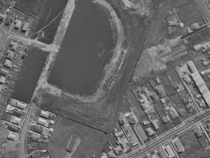 30 Brightstone Crescent from the air, 1970-1974