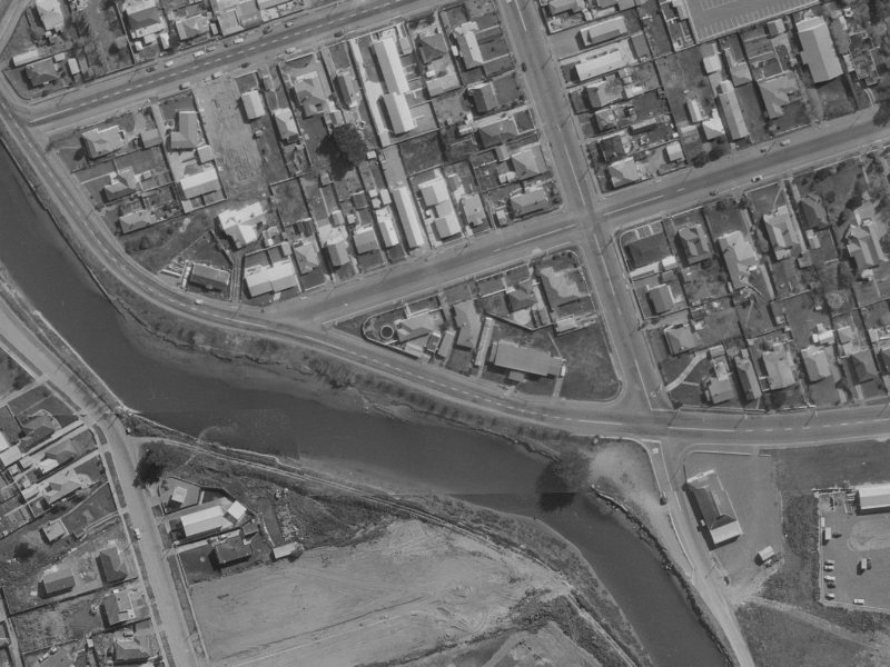 51 Owles Terrace from the air, 1970-1974