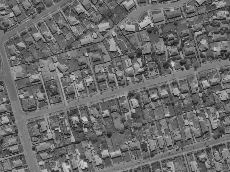24 Taylors Avenue from the air, 1970-1974