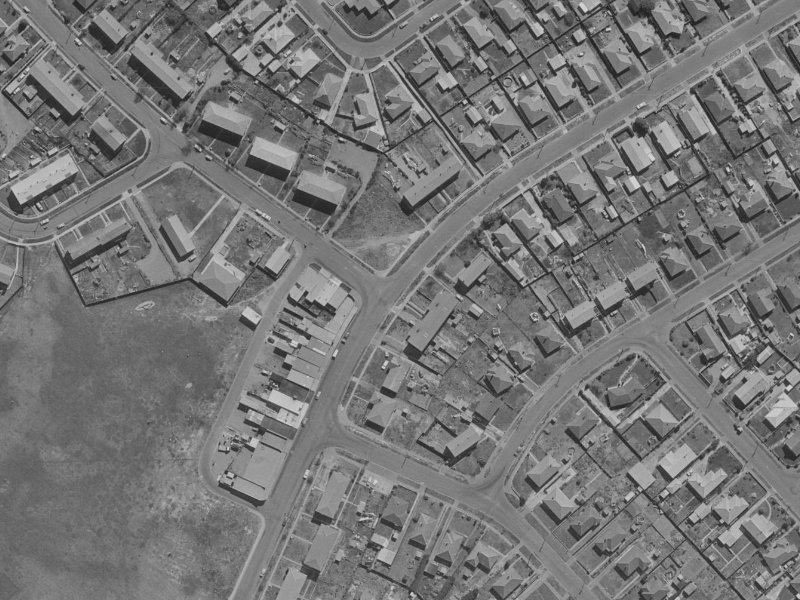 74A Hampshire Street from the air, 1970-1974
