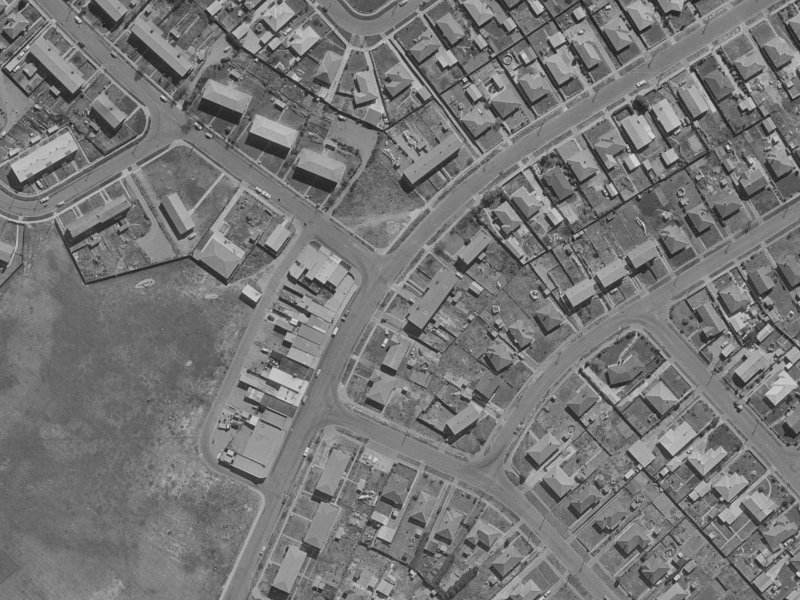 70B Hampshire Street from the air, 1970-1974