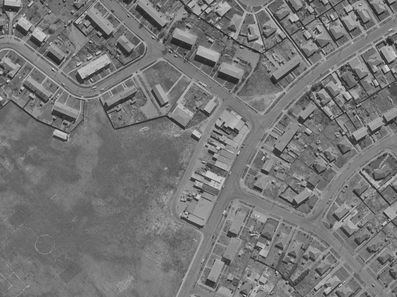61 Hampshire Street from the air, 1970-1974