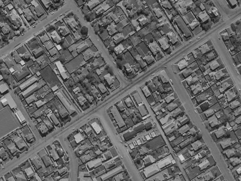 1 Browns Road from the air, 1970-1974