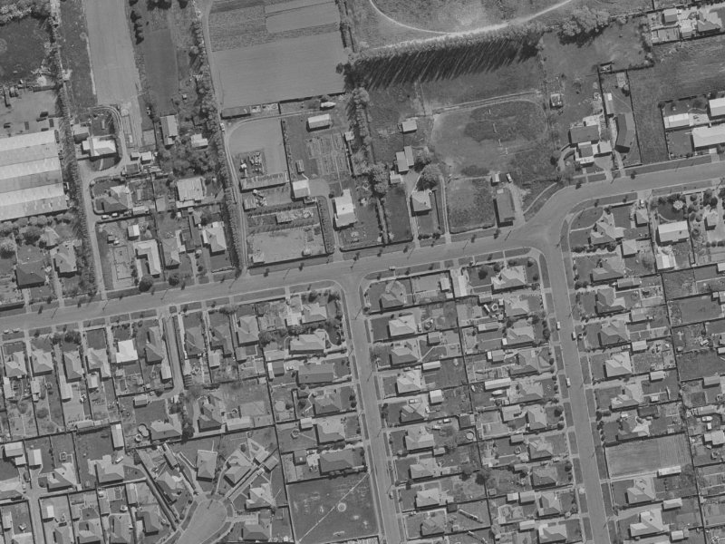28 Moyna Avenue from the air, 1970-1974