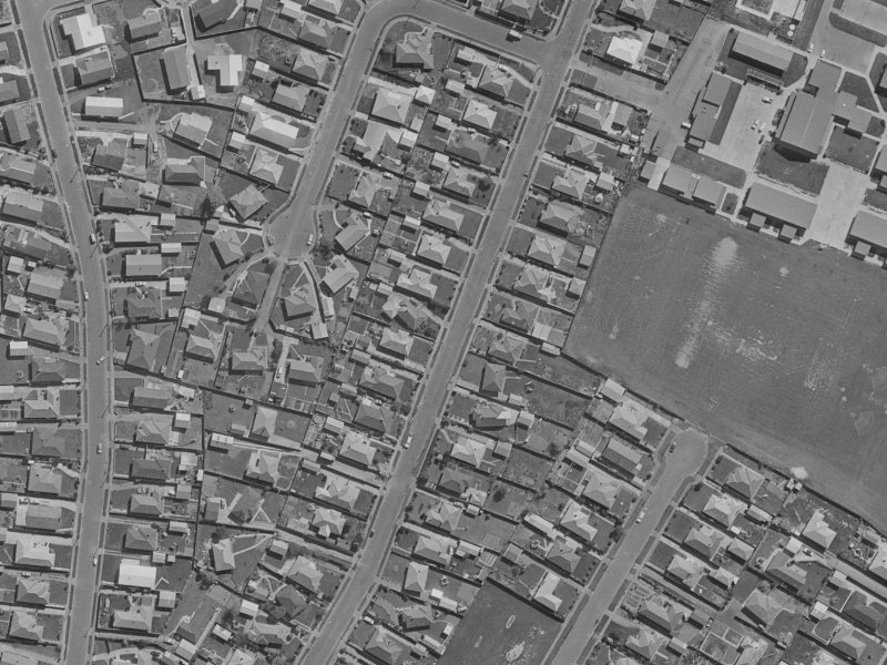 24 Pembroke Street from the air, 1970-1974