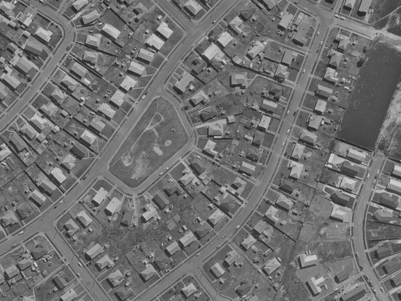 20 Ventnor Crescent from the air, 1970-1974