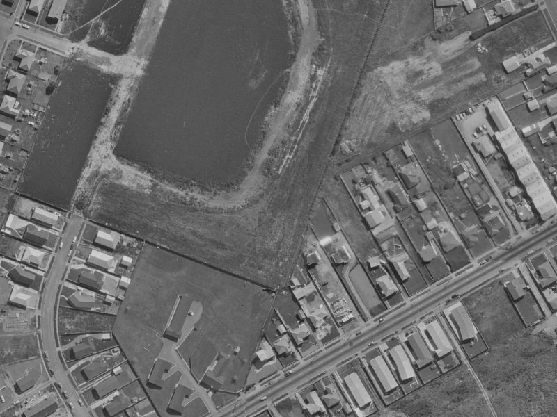 20 Brightstone Crescent from the air, 1970-1974