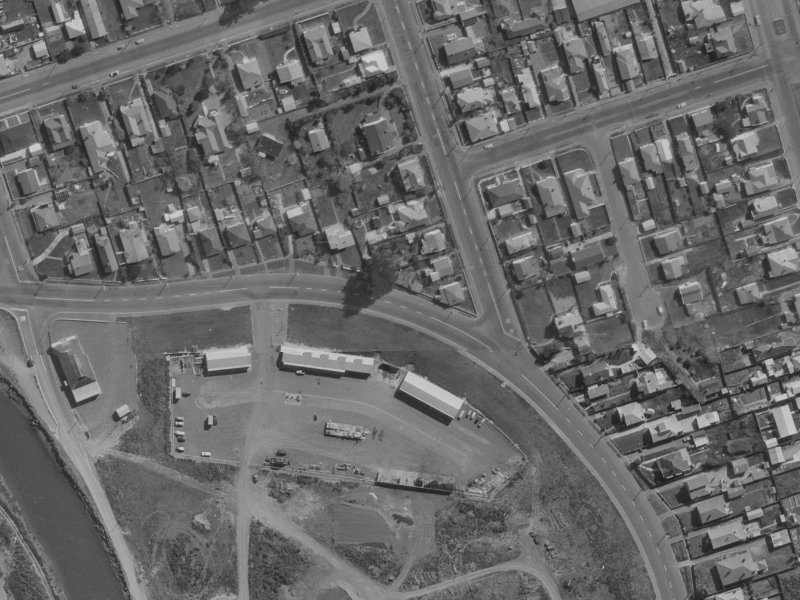 60 Union Street from the air, 1970-1974