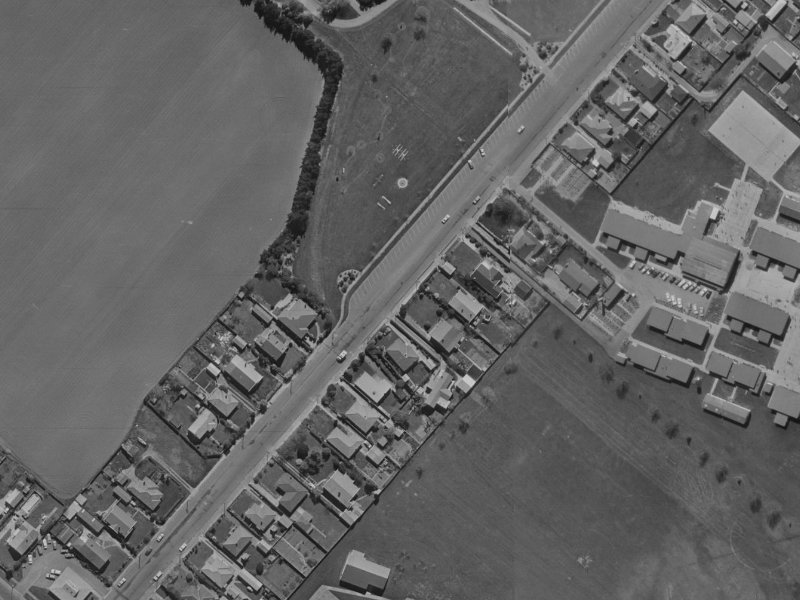 282 Ilam Road from the air, 1970-1974