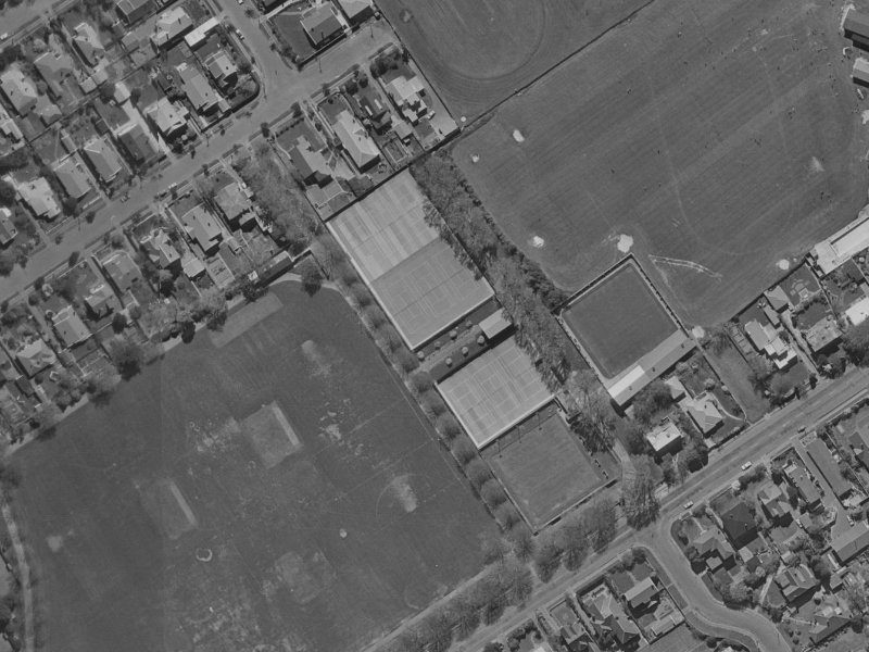 81 Heaton Street from the air, 1970-1974