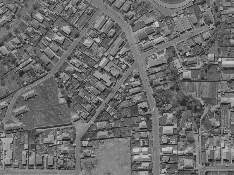 54 Dover Street from the air, 1970-1974