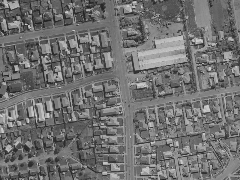 179 Gayhurst Road from the air, 1970-1974