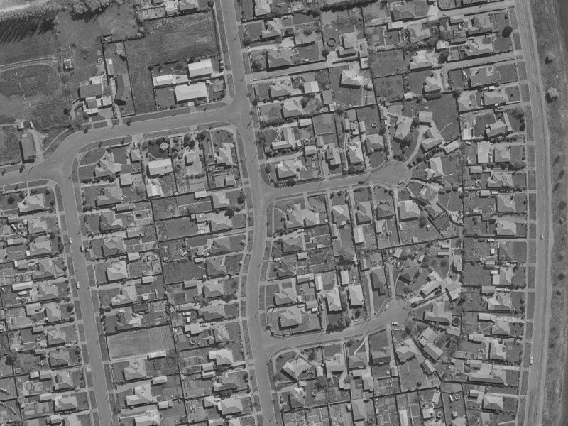 16 Fleete Street from the air, 1970-1974