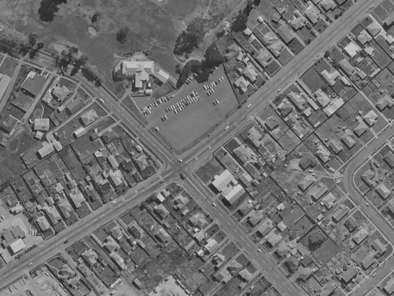 198A Wainoni Road from the air, 1970-1974
