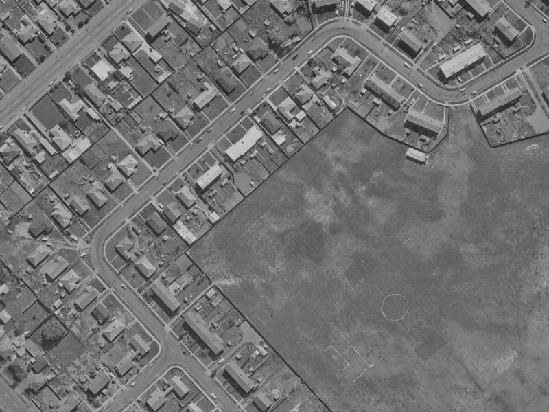 Aldershot Street from the air, 1970-1974