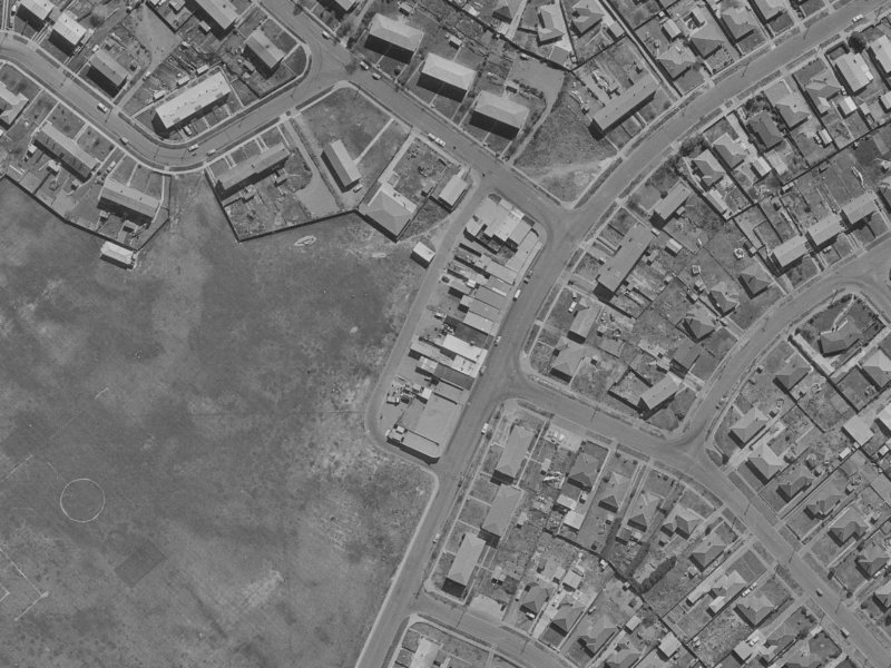 53 Hampshire Street from the air, 1970-1974