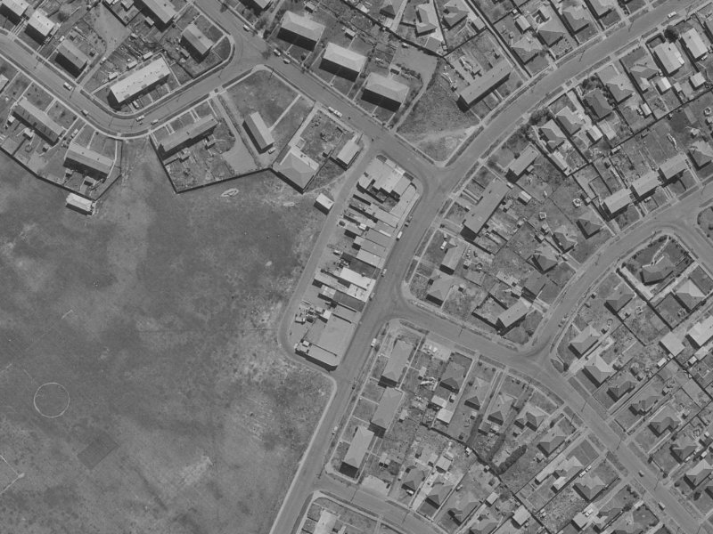 55 Hampshire Street from the air, 1970-1974