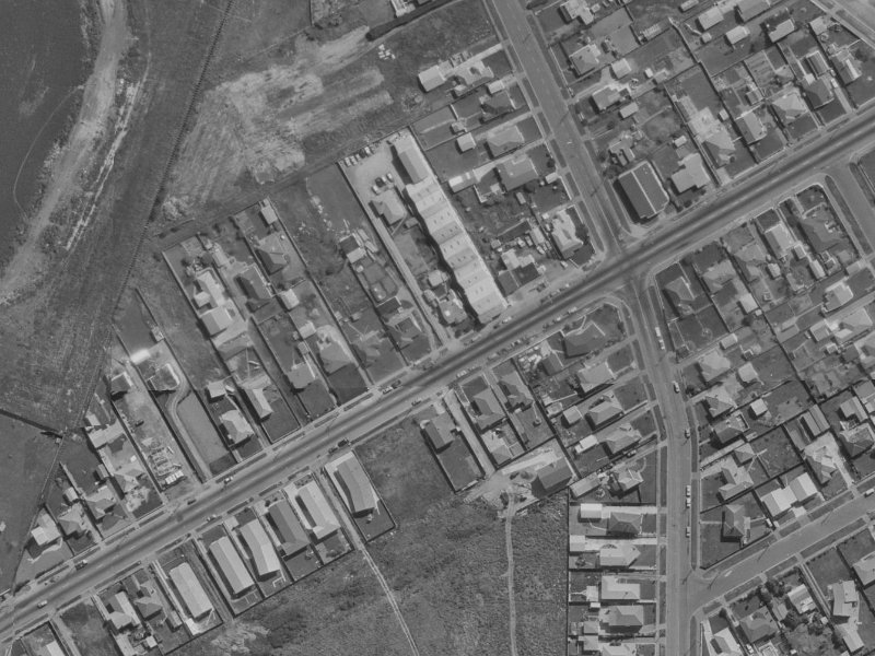 614 Pages Road from the air, 1970-1974