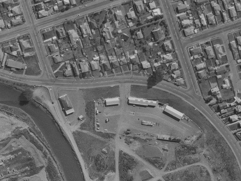85A Owles Terrace from the air, 1970-1974