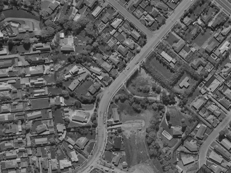 59 Greers Road from the air, 1970-1974