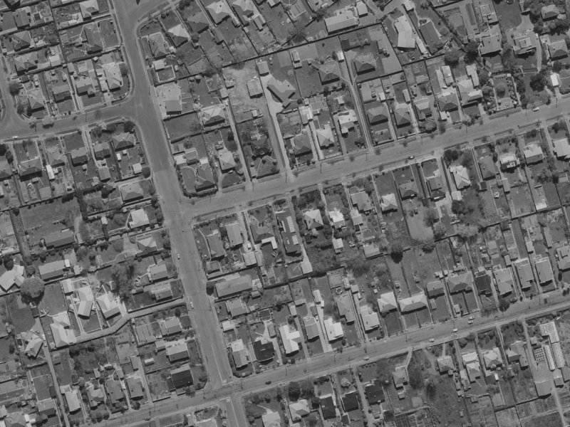 34 Taylors Avenue from the air, 1970-1974