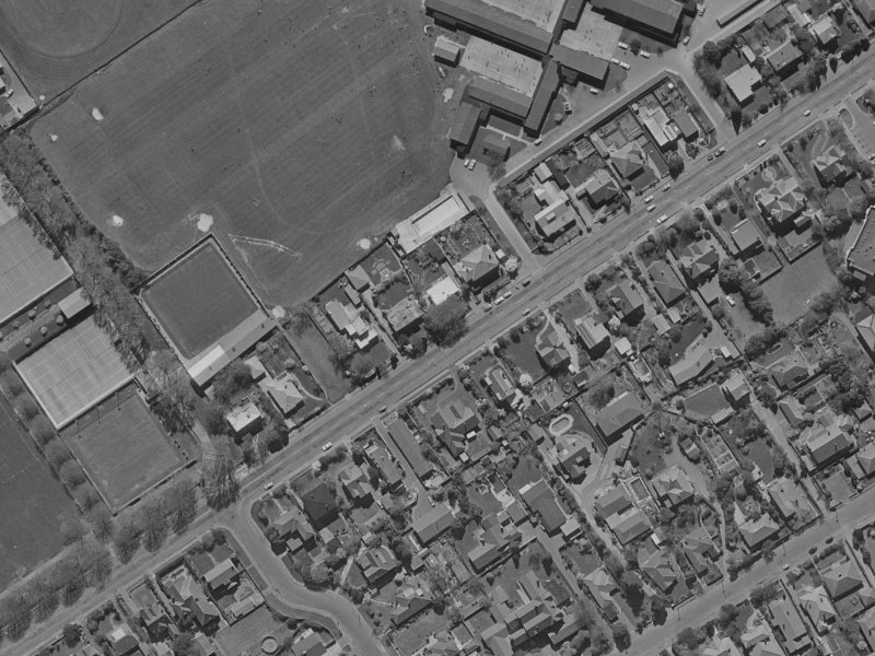 113 Heaton Street from the air, 1970-1974