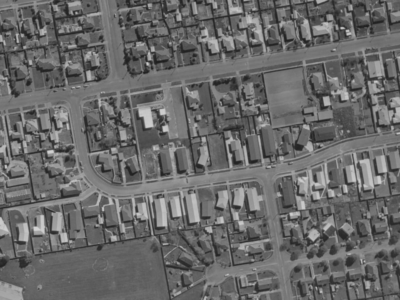 36 Strathfield Avenue from the air, 1970-1974